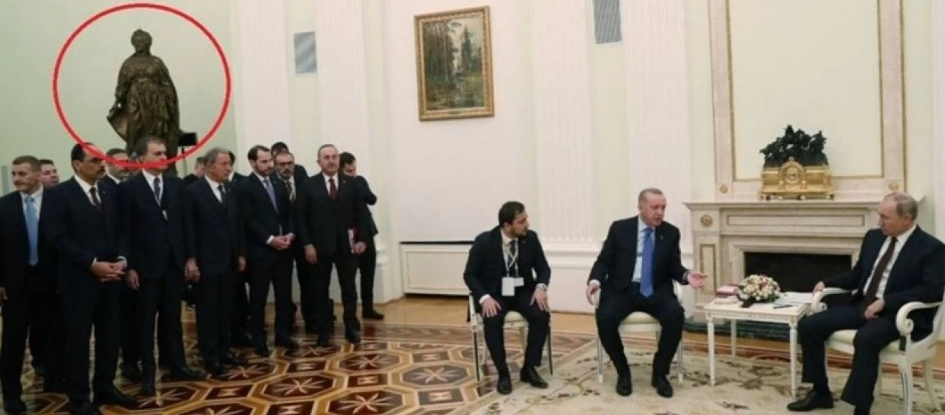 «Ψυχολογικές» επιχειρήσεις Β.Πούτιν σε Ρ.Τ.Ερντογάν: Του έδειξε πως η Ρωσία κέρδισε τους ρωσοτουρκικούς πολέμους